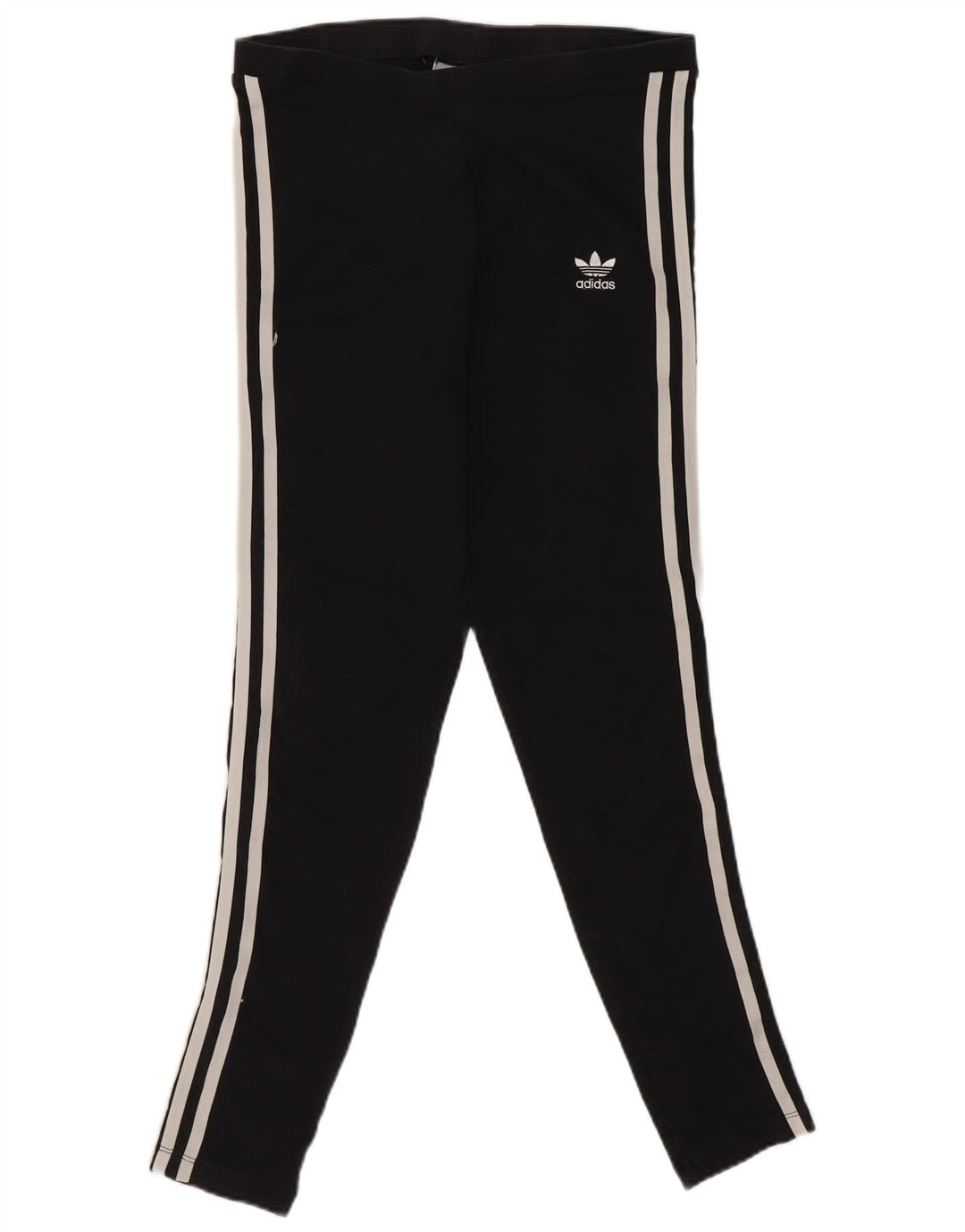 Leggings pentru femei Adidas UK10 mic bumbac negru