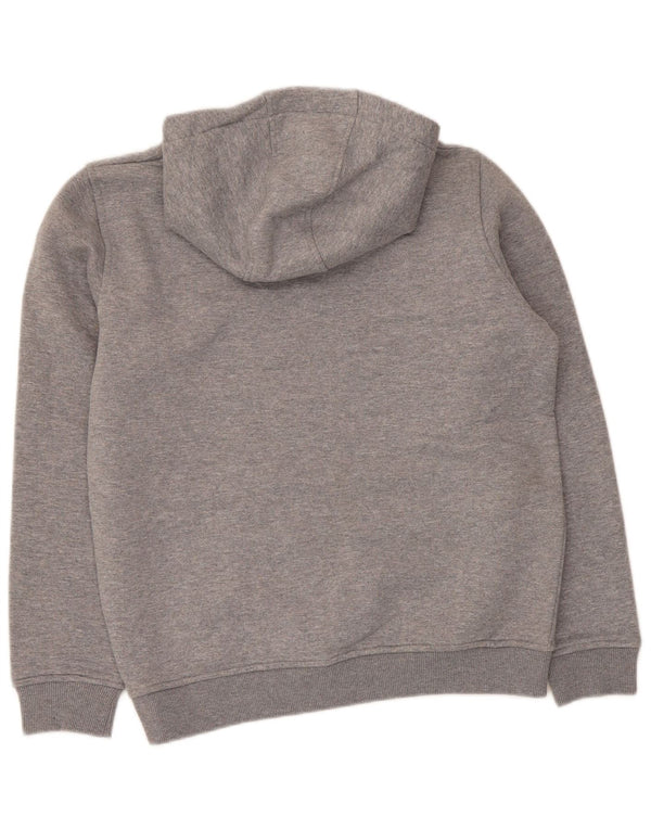 Chłopięcy sweter z kapturem Jack Wills z grafiką 12-13 lat, szara bawełna