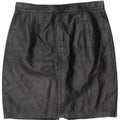 MARY ALBERT Gonna in pelle da donna IT 44 media W28 Pelle nera
