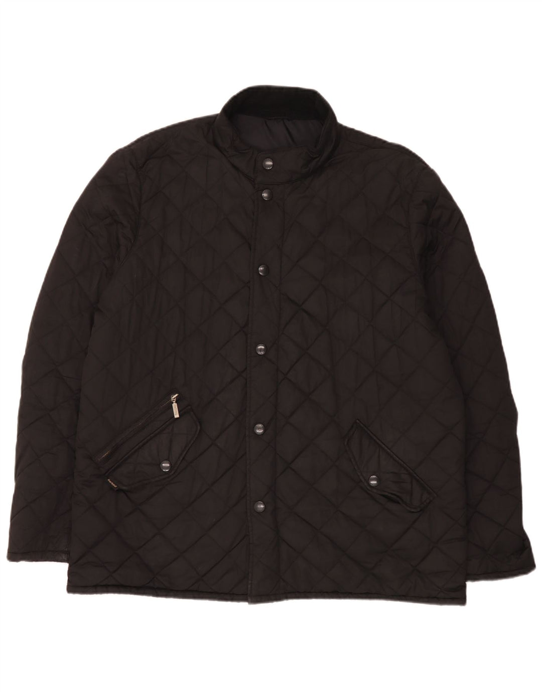 Barbour Chaqueta acolchada para hombre UK 42 XL Poliéster negro