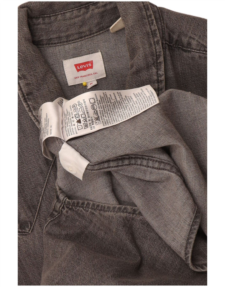 Levi's Chemise en Jean Homme Gris Moyen Coton