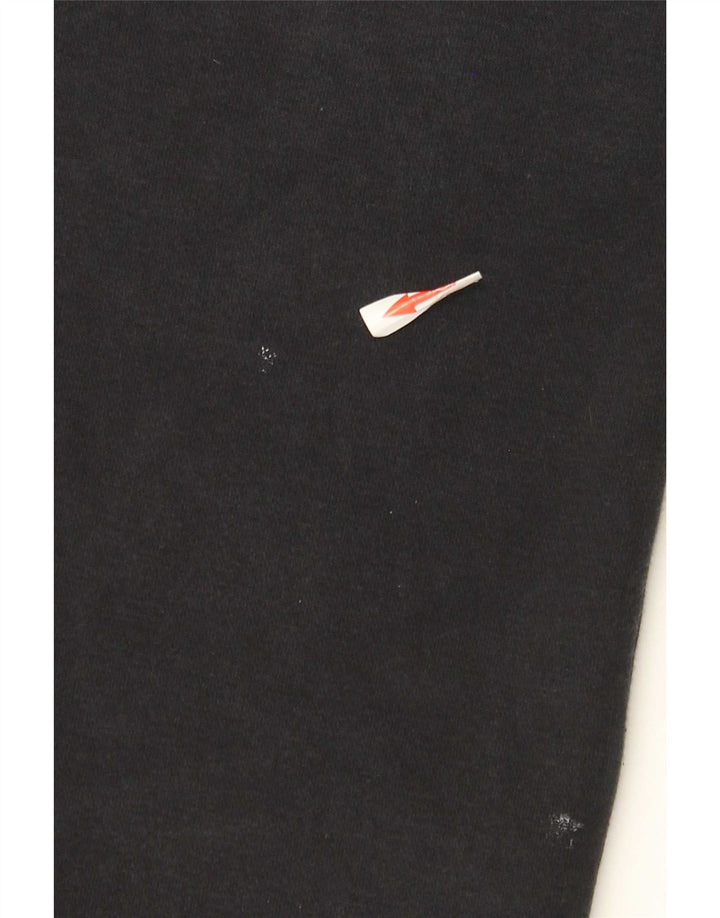 Nike Mens Tracksuit Trousers Joggers Large Black Cotton