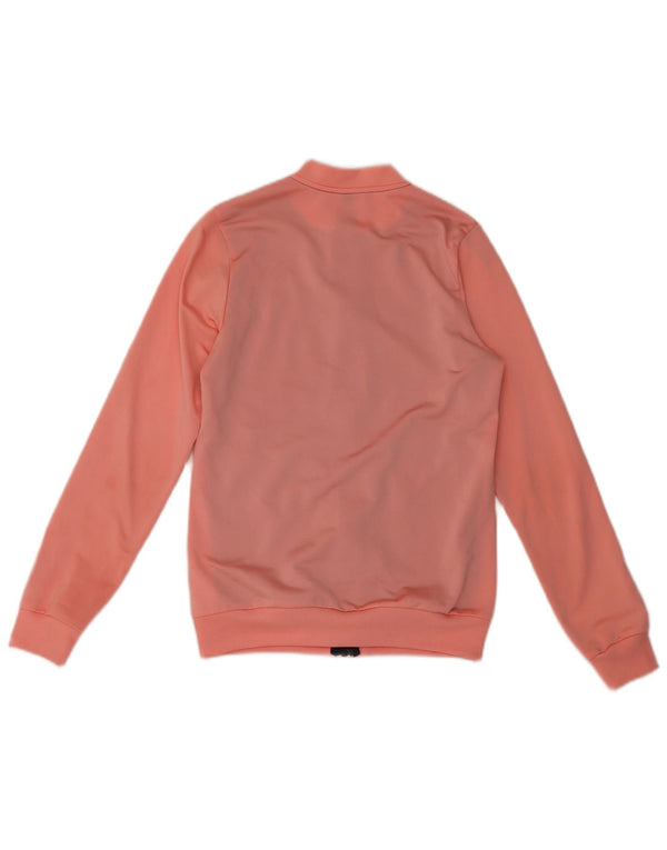 Giacca da tuta da ragazza Adidas 13-14 anni in poliestere color block rosa