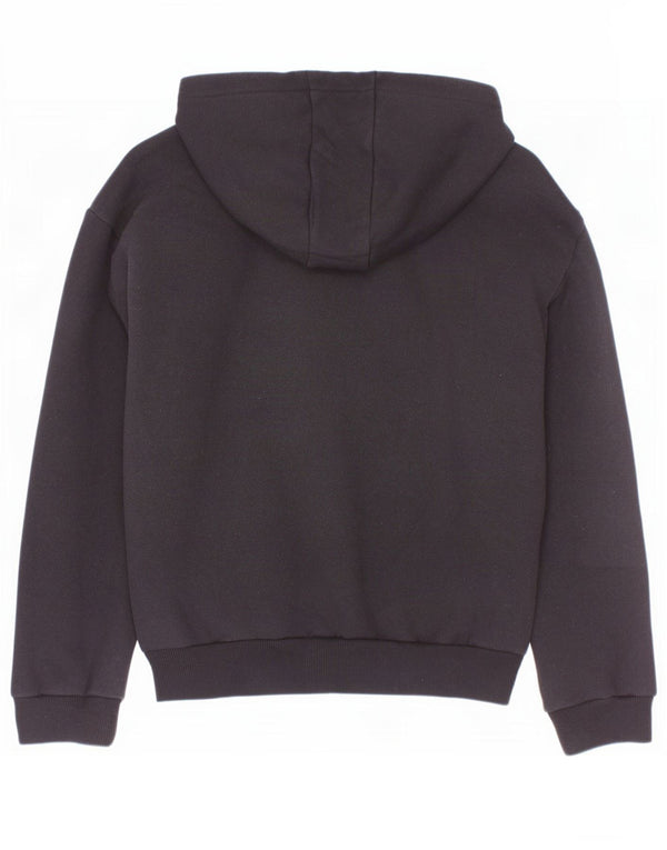Guess Girls Graphic kapucnis pulóver 9-10 éves fekete pamut