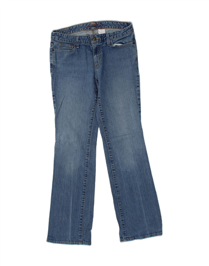 EDDIE BAUER Womens Curvy Fit Bootcut Jeans US 6 Medium W30 L30 Blue Cotton Vintage Eddie Bauer and Second-Hand Eddie Bauer from Messina Hembry 