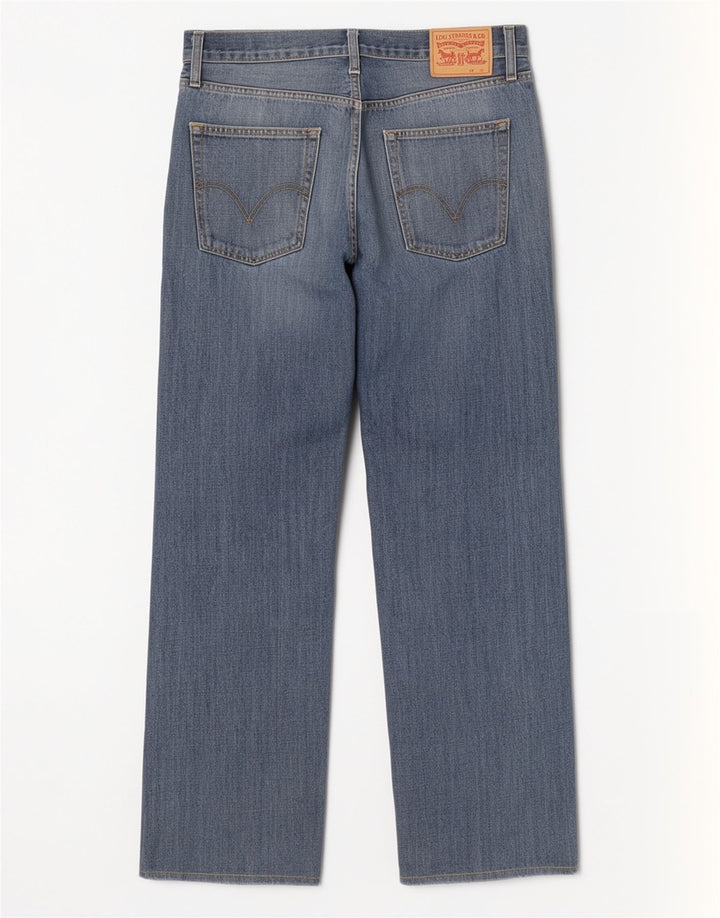 Levi's Mens 514 Straight Jeans W36 L31 Blue Cotton