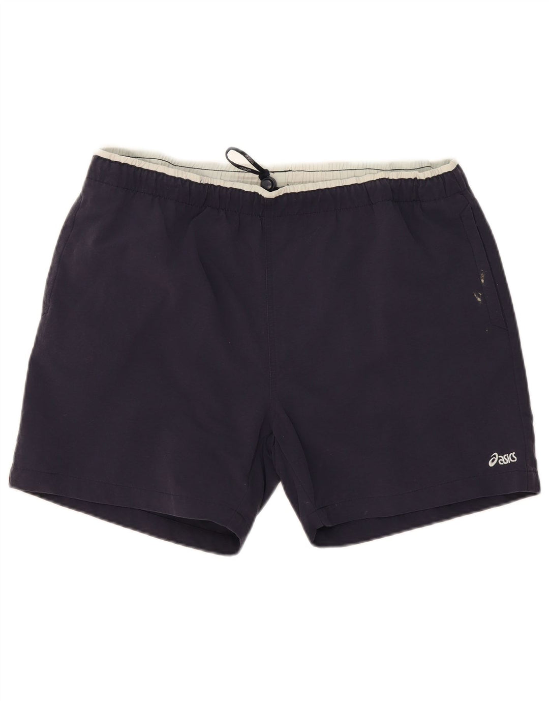 Asics Herre grafiske sportsshorts 2XL marineblå