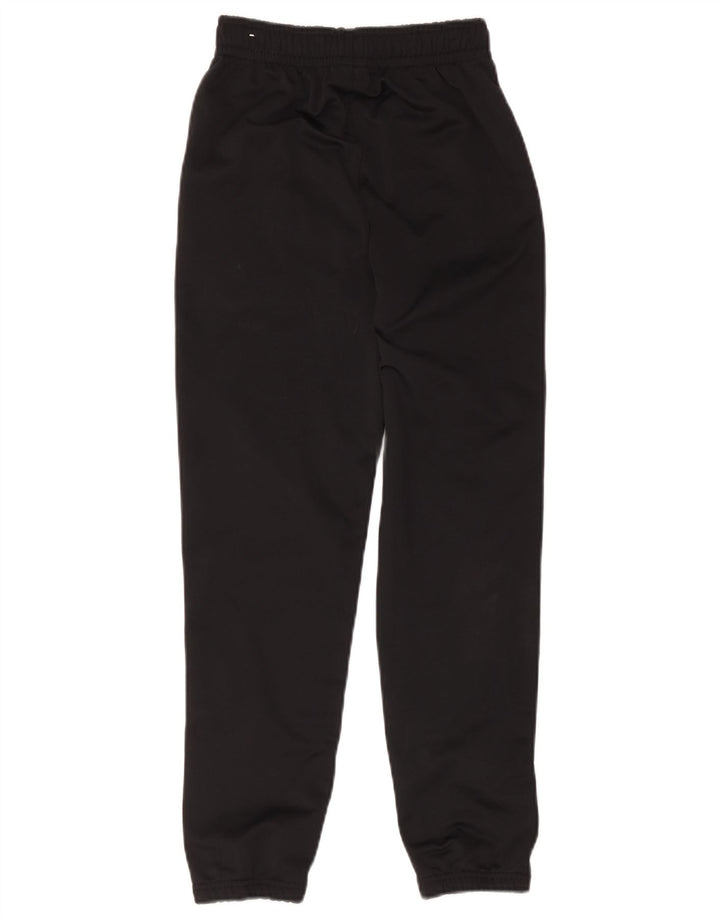 Nike Boys Tracksuit Trousers Joggers 12-13 Years Large Black Polyester