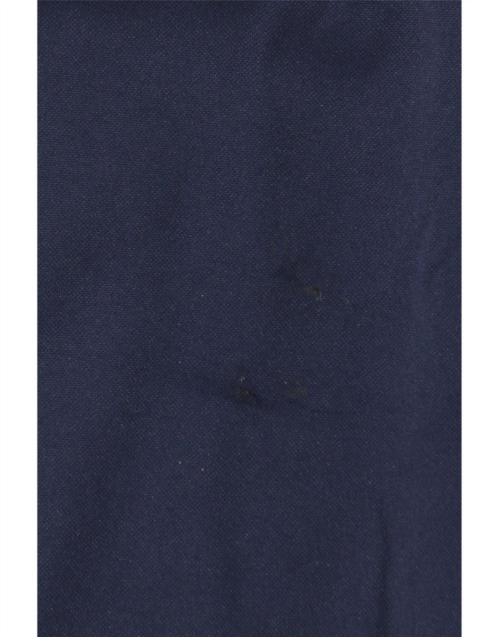 Kappa Mens Bermuda Sport Shorts Medium Navy Blue Polyester