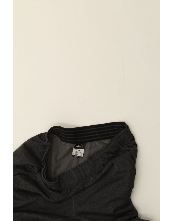 NIKE Womens Therma-Fit Tracksuit Trousers UK 14 Medium  Grey Polyester Vintage Nike and Second-Hand Nike from Messina Hembry 