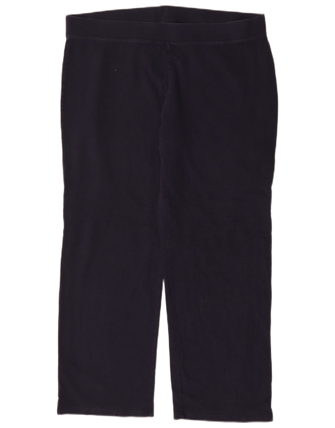 Marks & Spencer Womens Leggings UK 20 2XL Navy Blue Cotton