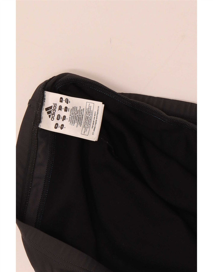 Adidas Mens Infinitex Swimming Shorts UK 38 Small Black Polyester
