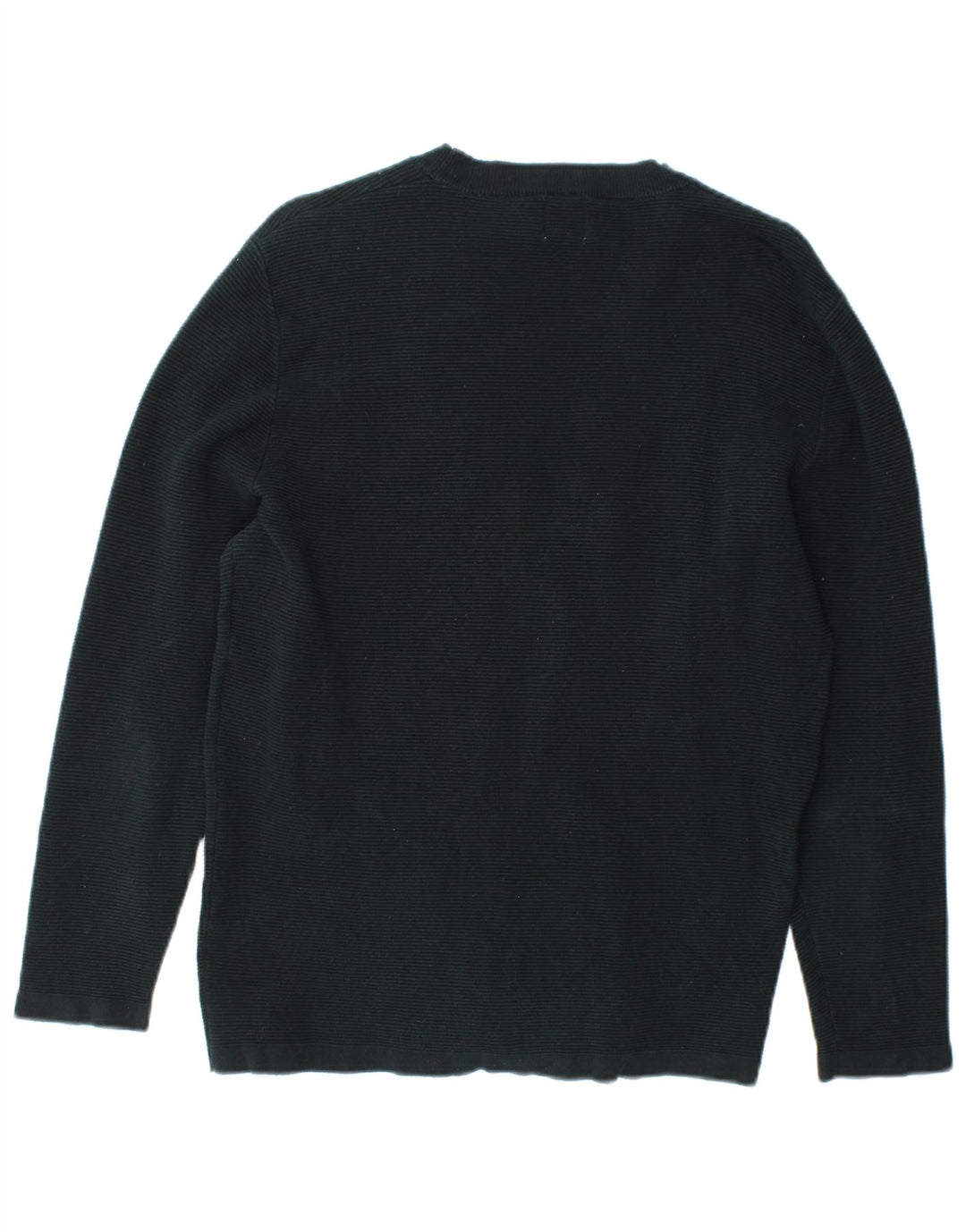 Zara Pull Col Ras Du Cou Homme Vert Moyen