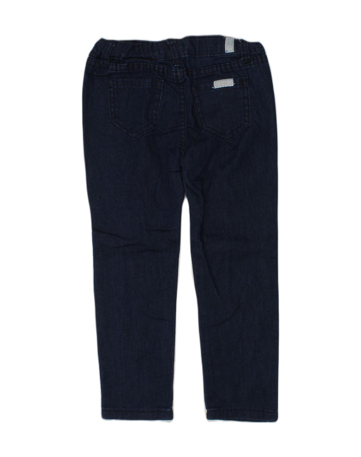 7 FOR ALL MANKIND Girls Slim Casual Trousers 3-4 Years W20 L15  Blue | Vintage 7 For All Mankind | Thrift | Second-Hand 7 For All Mankind | Used Clothing | Messina Hembry 
