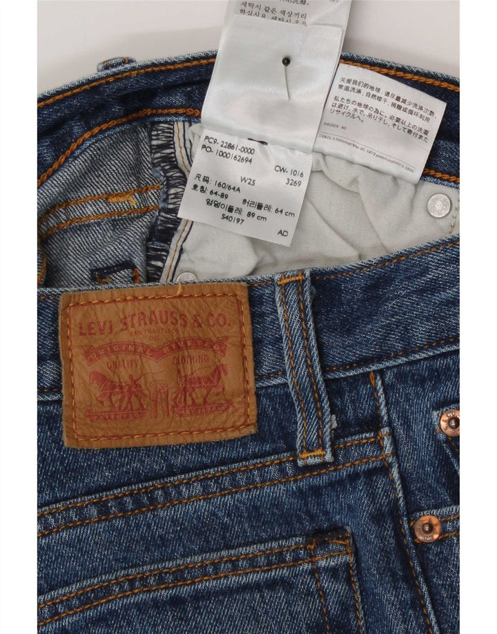 Levi's Jean Droit Femme W25 L26 Bleu Coton