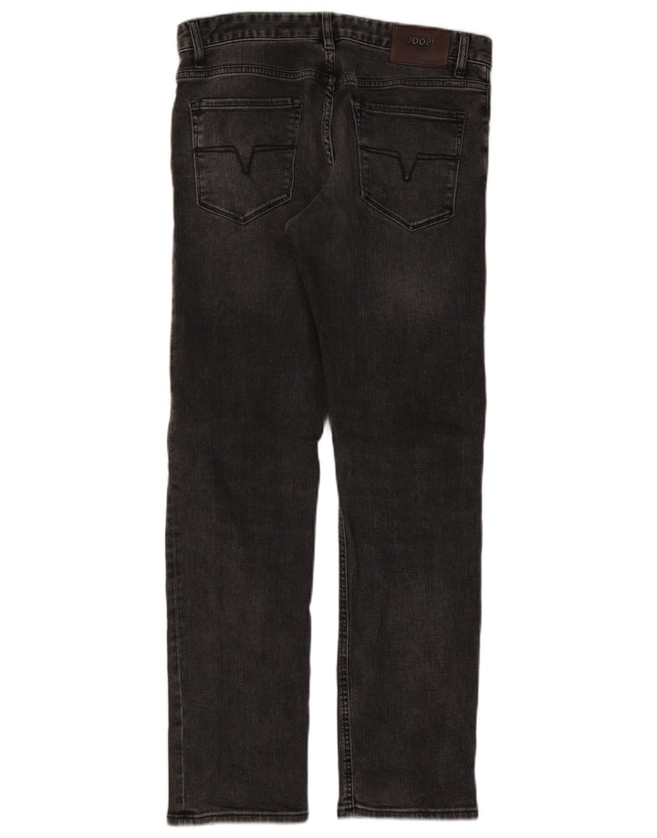 Joop Mens Roy Regular Fit Straight Jeans W31 L32 Grey Cotton