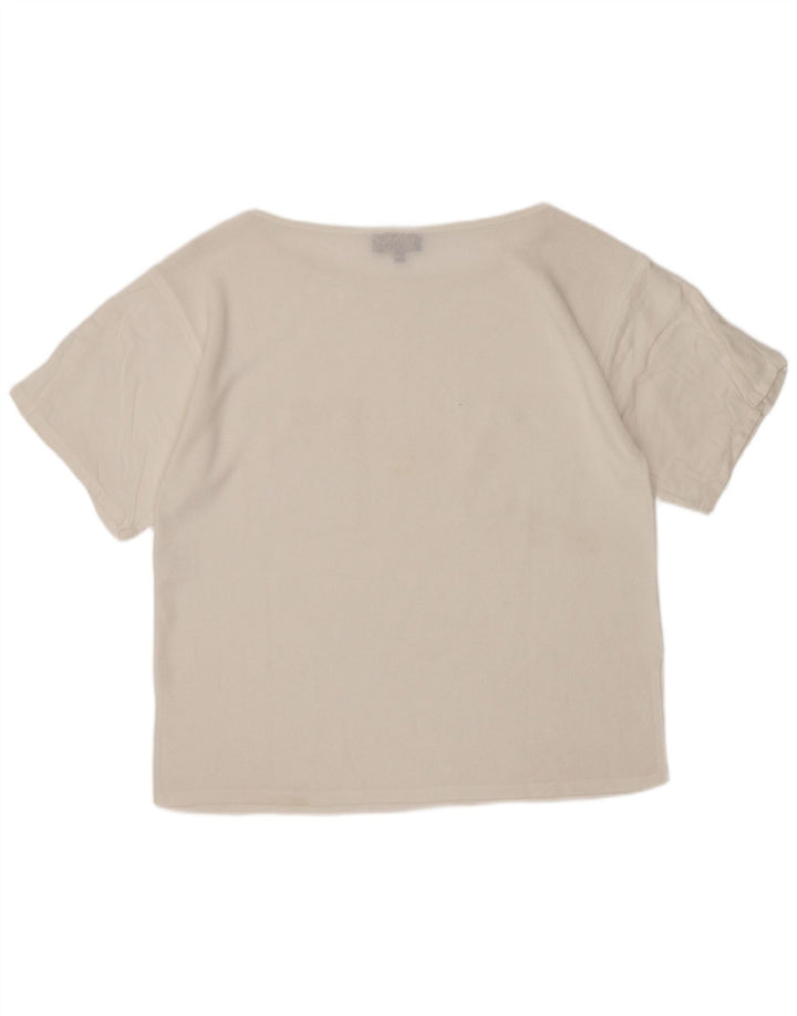 Luisa Spagnoli Γυναικεία Μπλούζα Τοπ UK 14 Medium White