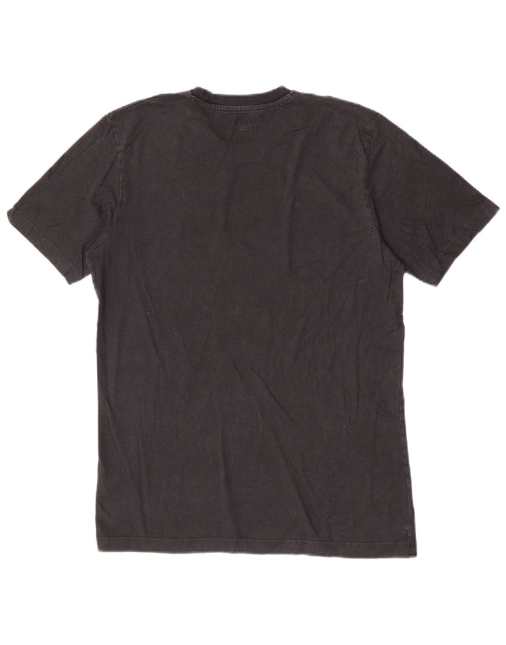T-shirt grafica da uomo Reebok Top in cotone nero medio
