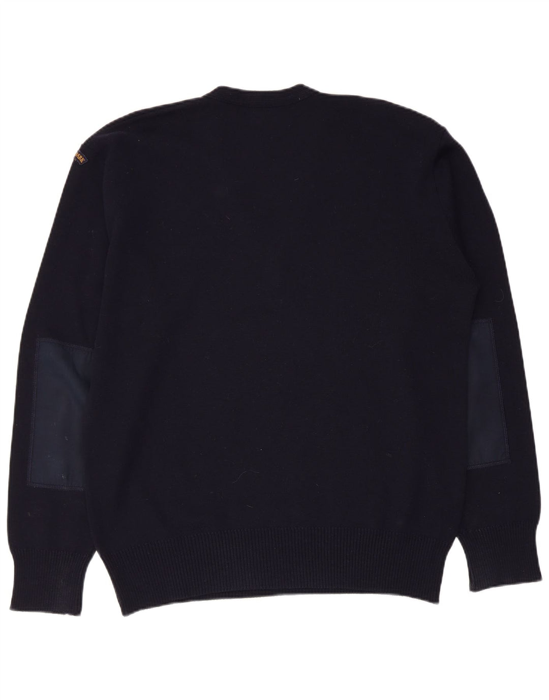 Paul & Shark Mens V-Neck Jumper Sweater Medium Navy Blue