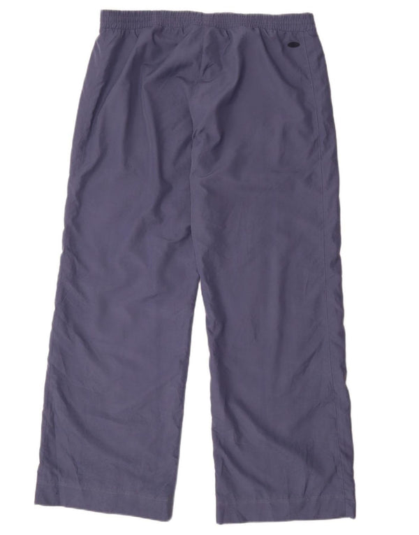 Pantaloni della tuta da donna Adidas UK 18 XL poliestere blu navy