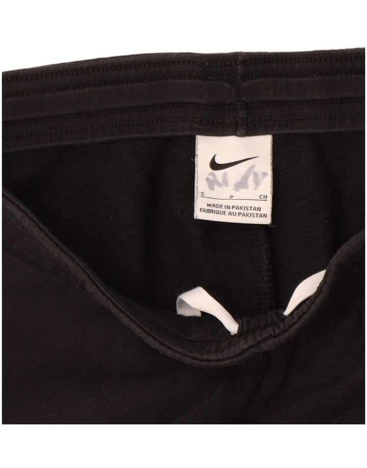 Nike Mens Tracksuit Trousers Joggers Small  Black Cotton