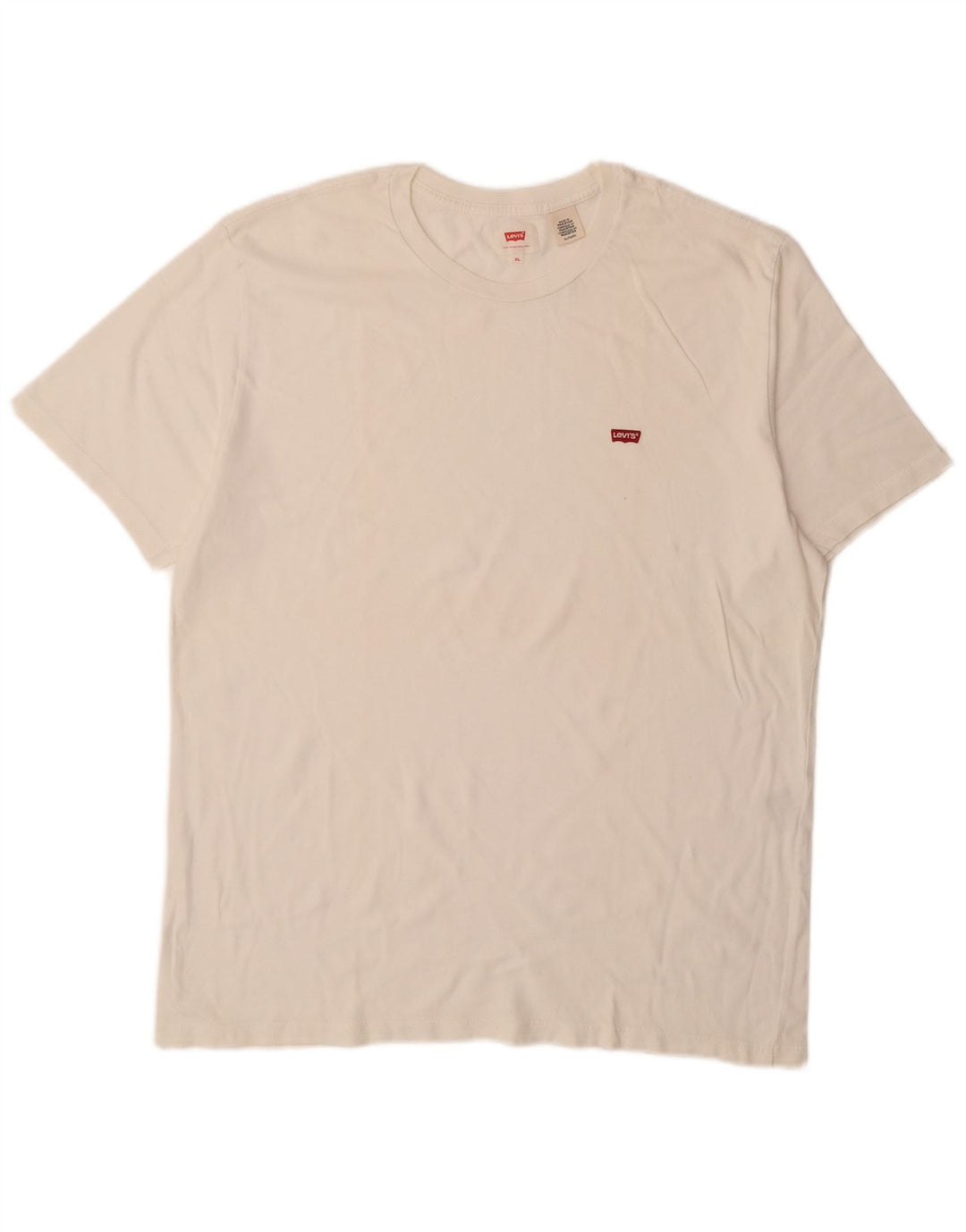 LEVI'S Mens T-Shirt Top XL White Cotton