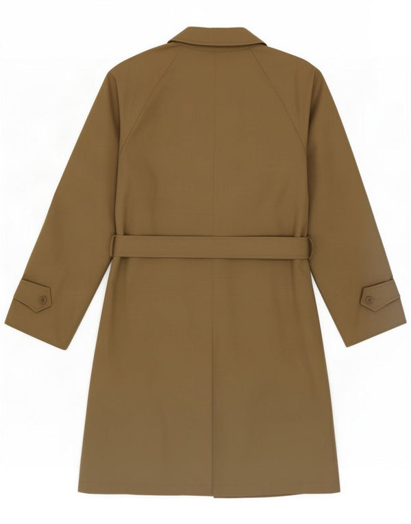 Abrigo vintage para hombre IT 50 Large Khaki