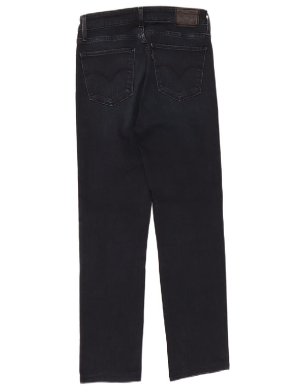 Levi's Mujer 712 Slim Jeans W26 L27 Algodón Azul Marino