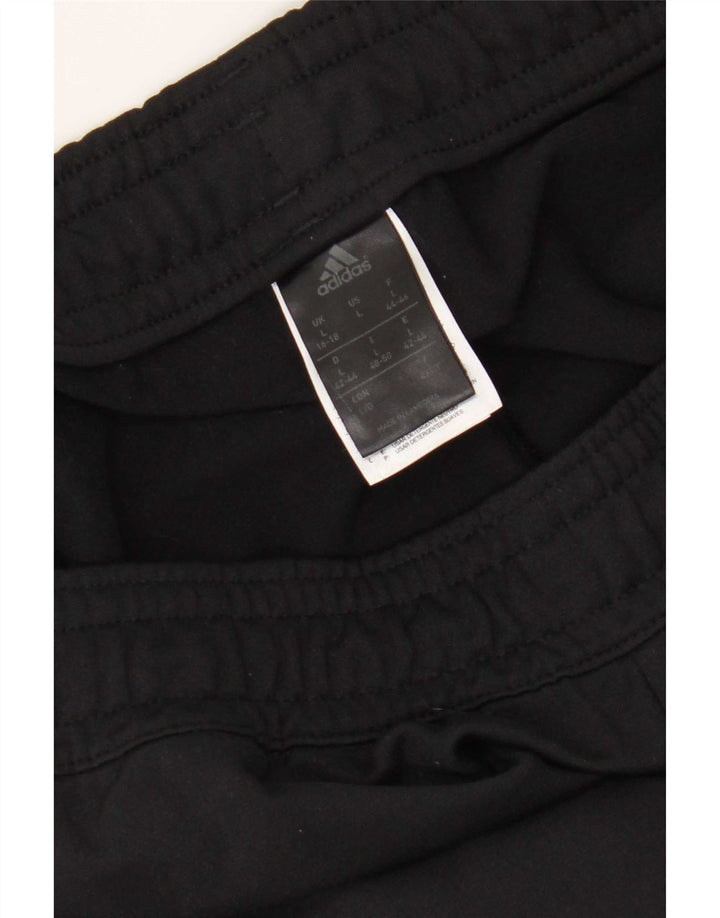 Adidas Træningsdragtsbukser til kvinder UK 16/18 Large Black Polyester