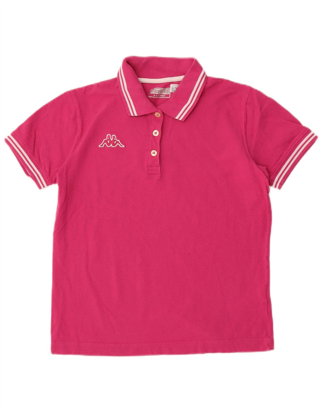 Polo KAPPA Meninas 13-14 Anos XL Rosa Algodão