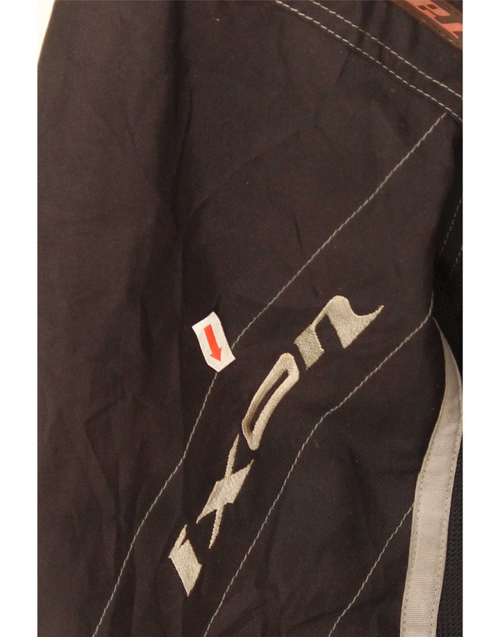 Jaqueta masculina Ixon para motocicleta Graphic Racer UK 38 poliéster preto médio