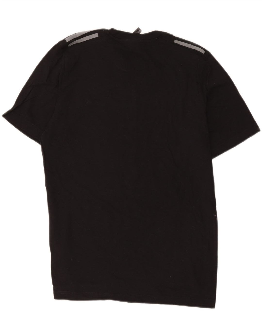Adidas Herre T-Shirt Top Medium Sort Bomuld