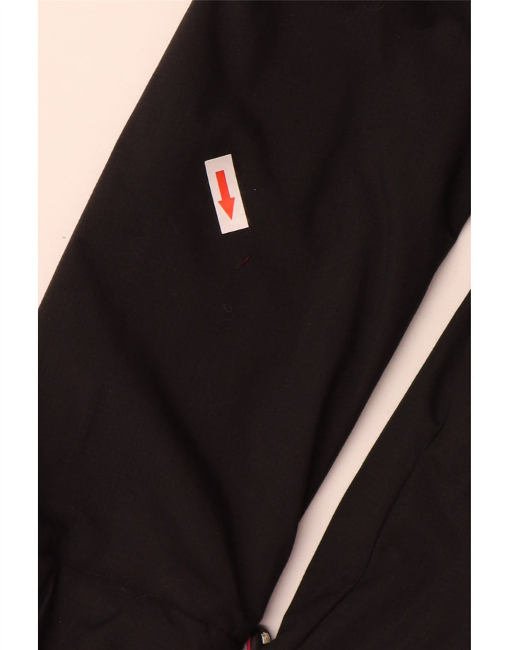 Superdry Womens Windcheater Hooded Windbreaker Jacket UK 10 Small Black
