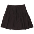 jupe plissée femme vintage W28 Noir moyen