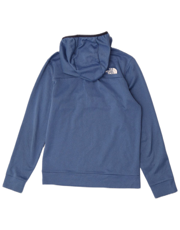 The North Face Boys Grafisk Hoodie Jumper 14-15 år XL Blå Colourblock