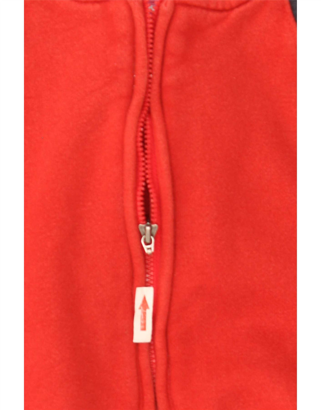 Fila Mens Zip Neck Sweatshirt Jumper XL Red Cotton