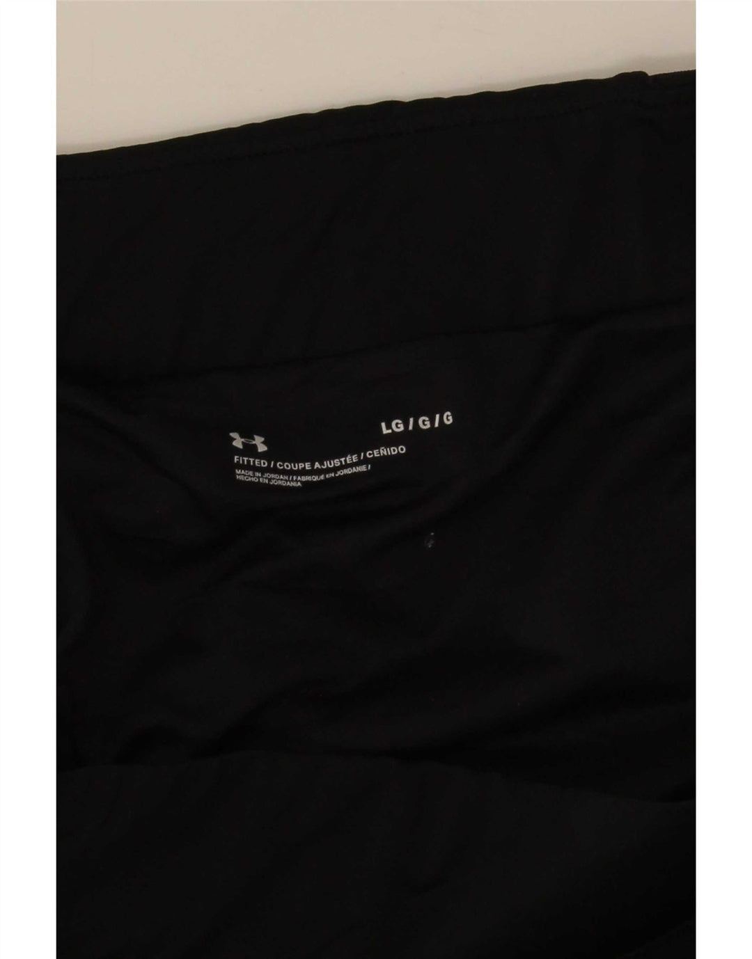 Pantaloncini sportivi grafici da uomo Under Armour grandi neri