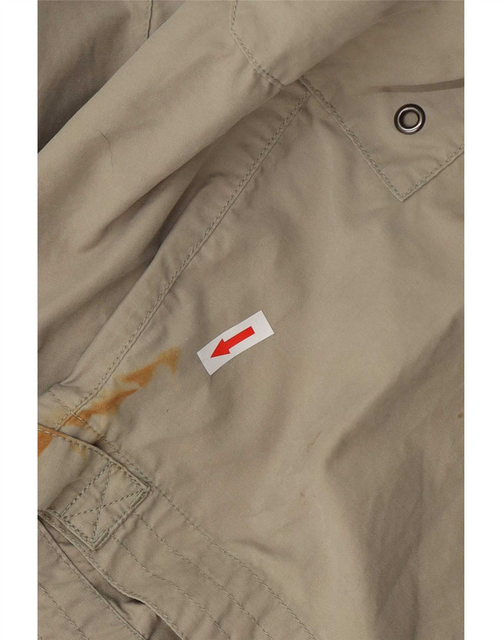 Animal Mens Cargo Shorts Small W29 Khaki Cotton