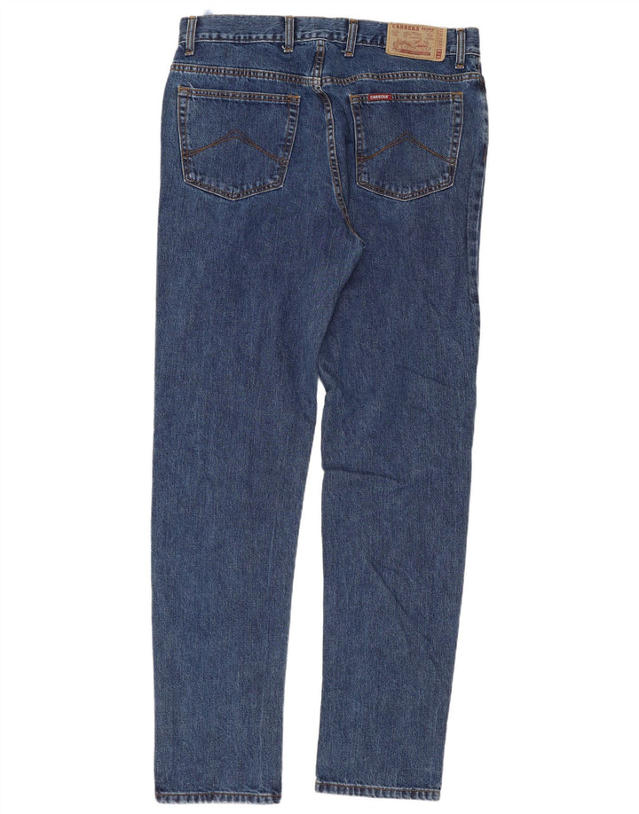 Carrera Mens 700 Regular Fit Straight Jeans W36 L33 Blue Cotton