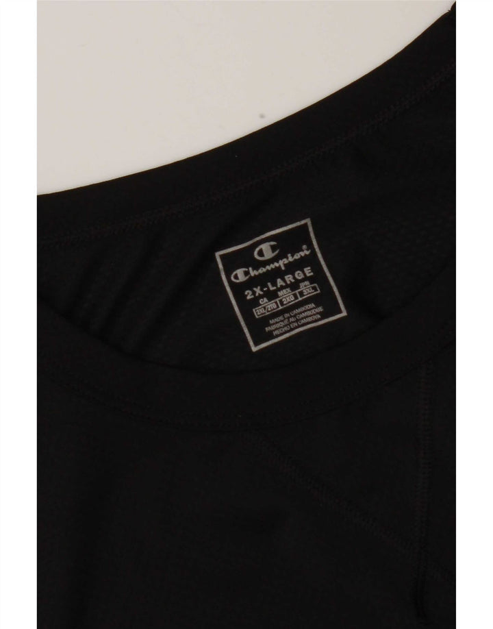 Champion Herren T-Shirt Top 2XL Schwarz