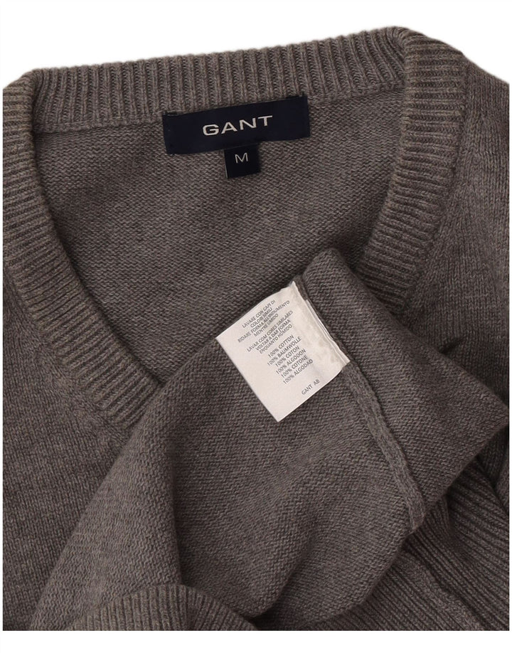 Gant Mens Vest Tank Top Medium Grey Cotton