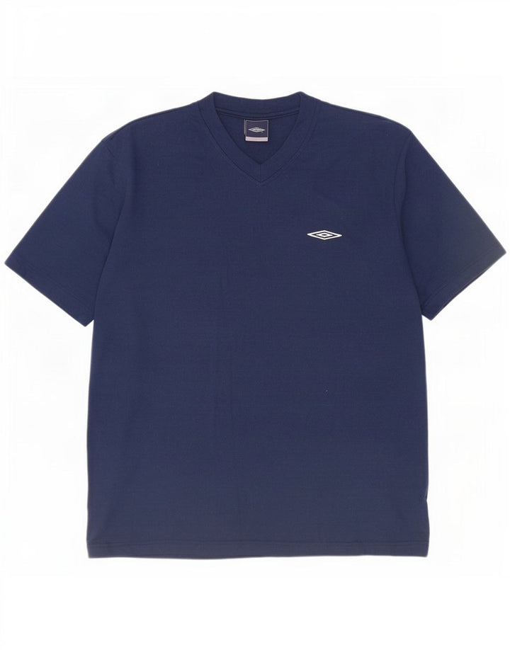 Umbro Camiseta Hombre Top 2XL Azul Marino Poliéster