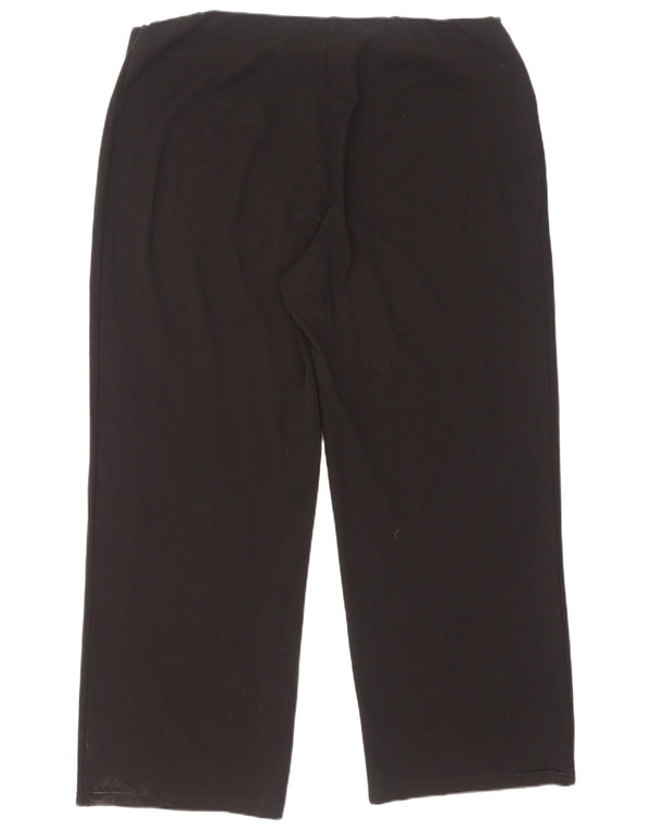 Marks & Spencer Damen-Freizeithose mit lockerer Passform, UK 20, 2XL, W40, L29, Schwarz