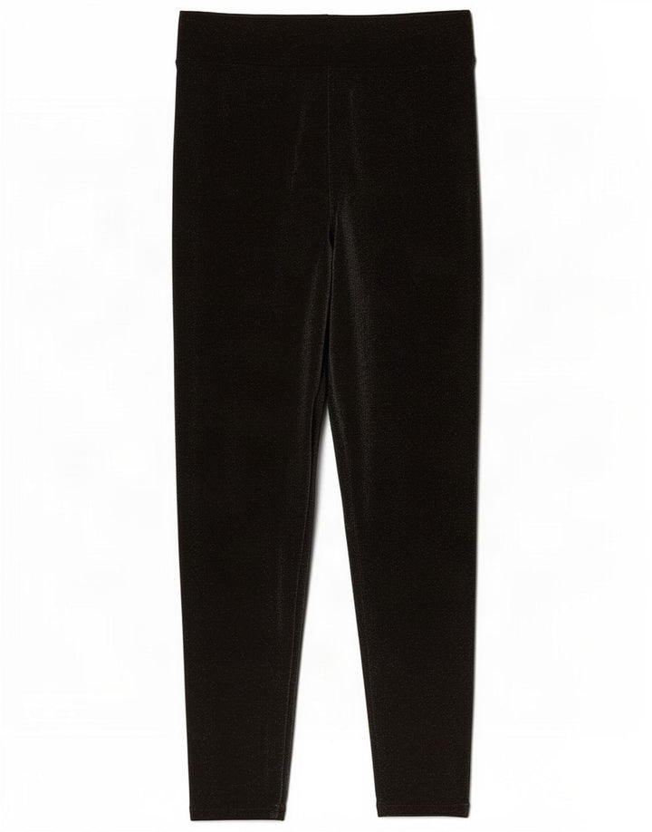 Leggings pentru femei Marks & Spencer UK 14 Medium Black Flecked Polyamide