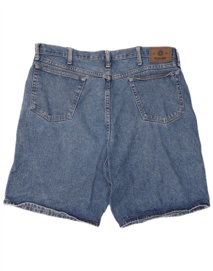 WRANGLER Mens Denim Shorts W38 XL Blue Cotton