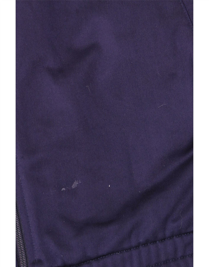 Diadora Mens Tracksuit Top Jacket UK 40 Medium Navy Blue Colourblock