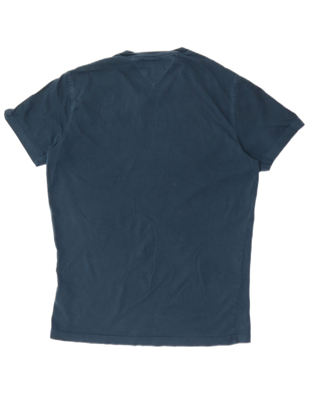 Tommy Hilfiger Mens T-Shirt Top Medium Navy Blue Cotton
