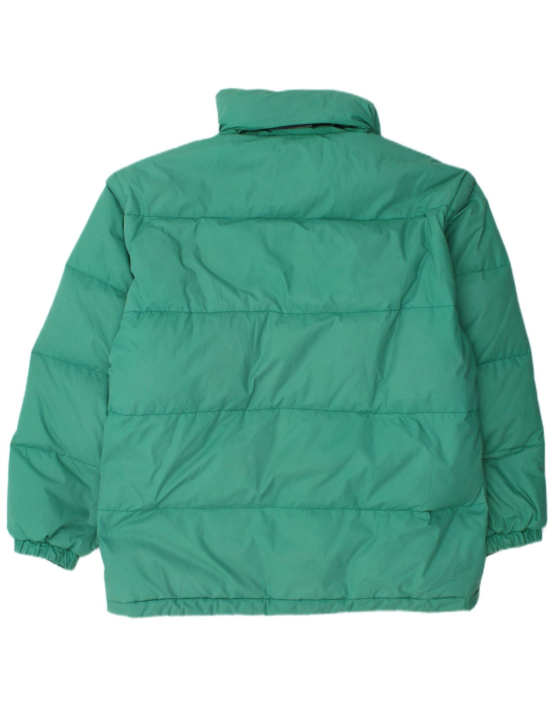 Ciesse Piumini Mens Hooded Padded Jacket IT 52 Large Green Polyester Modern
