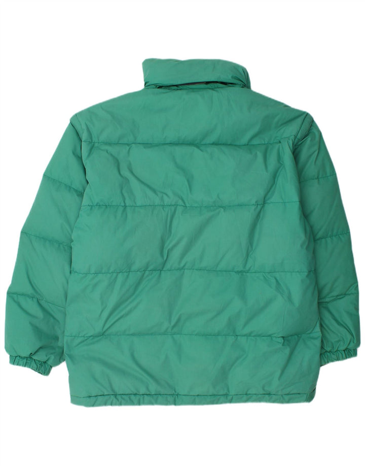 Ciesse Piumini Mens Hooded Padded Jacket IT 52 Large Green Polyester Modern