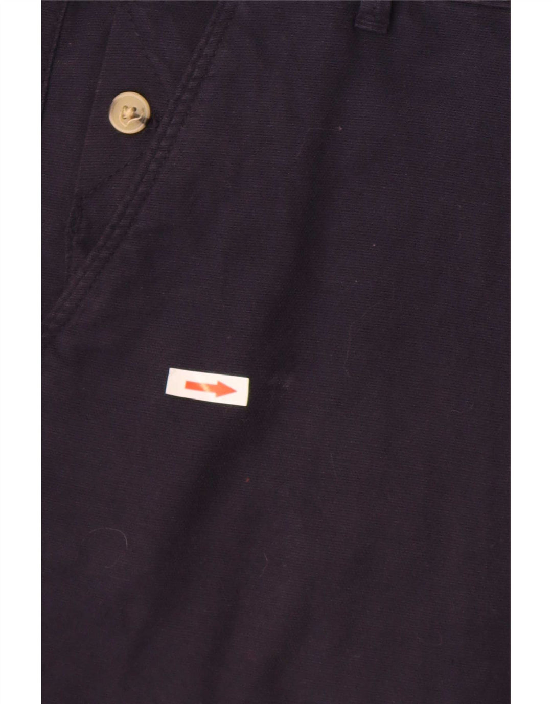 Zara Mens Sunset Chino Shorts EU 40 Medium W31 Navy Blue